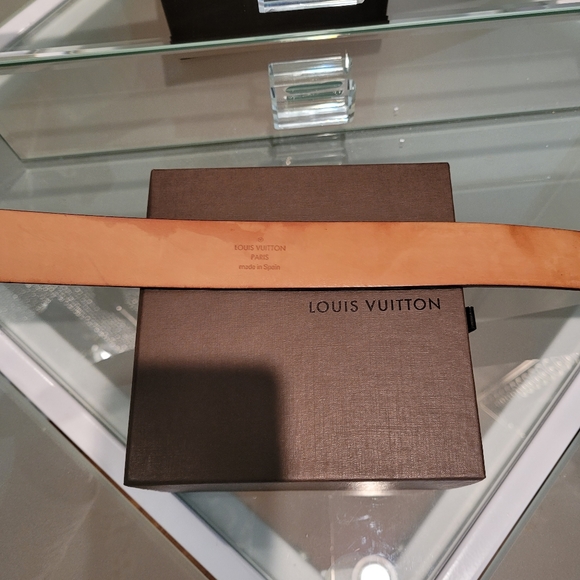LOUIS VUITTON DAMIER MEN'S BELT 80/32 - Picture 3 of 5